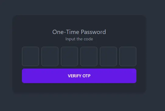 How to Build a React OTP Input From Scratch Using DaisyUI | ReactHustle