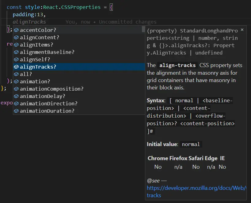 How to set inline styles in react (Typescript) | ReactHustle