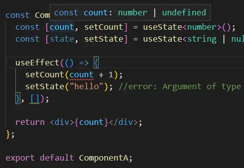 How to use React useState hook with Typescript | ReactHustle