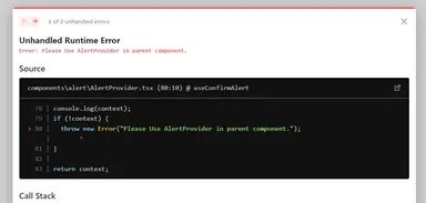 Custom hook error in React Custom hook error in React