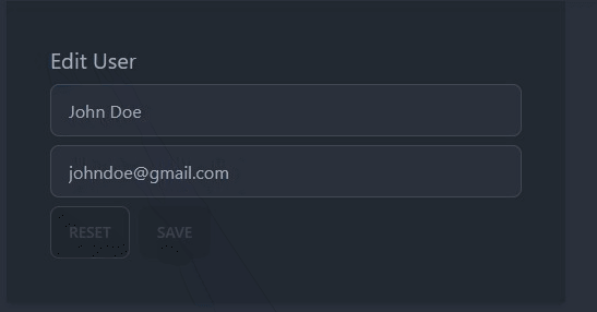 Final output using formik state Final output using formik state