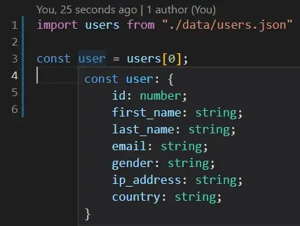 Importing JSON file in Typescript
