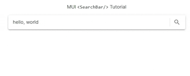 How to Create a Custom MUI Search Bar Component in NextJS | ReactHustle