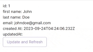 NextJS Reload page demo. NextJS Reload page demo.