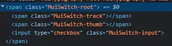 Unstyled switch component