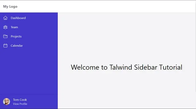 How to Create a Responsive Tailwind Sidebar Layout in NextJS 12