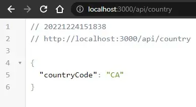 NextJS Static Page Country from API