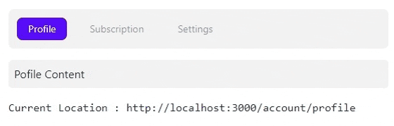 NextJS Tabs Tutorial Final Output NextJS Tabs Tutorial Final Output