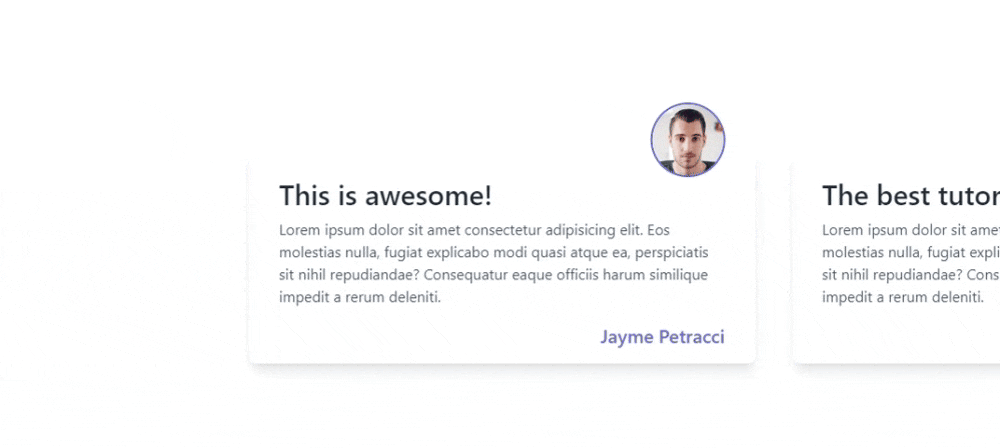 How to Create a Custom React Card Slider Component | ReactHustle