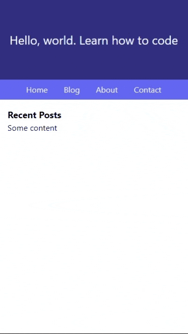 React Sticky Header React Sticky Header